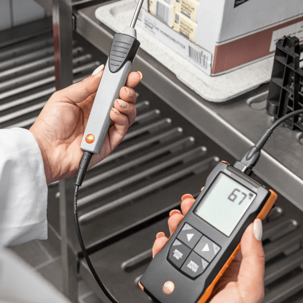 testo 110 - NTC and Pt100 temperature measuring instrument with App-4