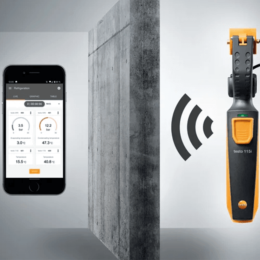 testo 115i - Clamp thermometer operated via smartphone-4