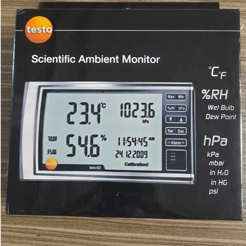 testo 622 - Digital hygrometer and barometer-1