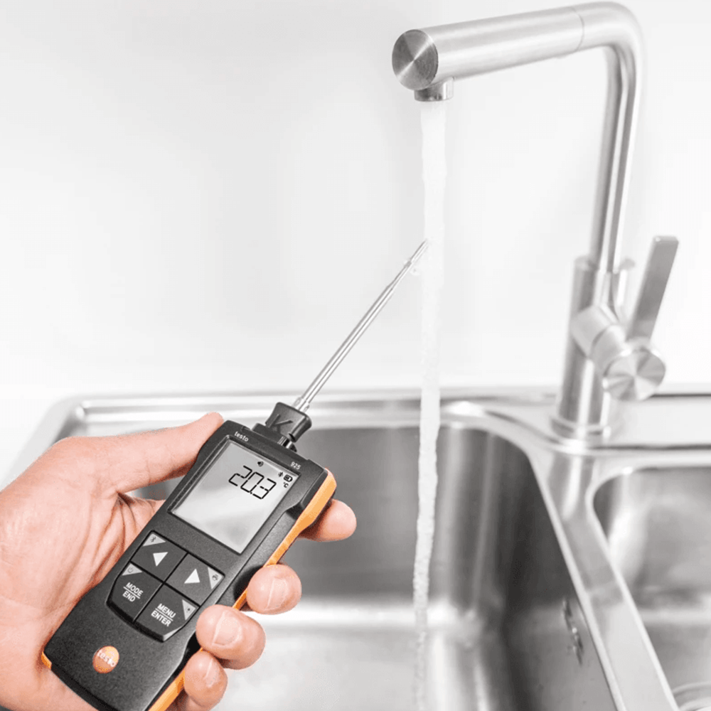 testo 925 - Temperature measuring instrument for TC Type K with App-3
