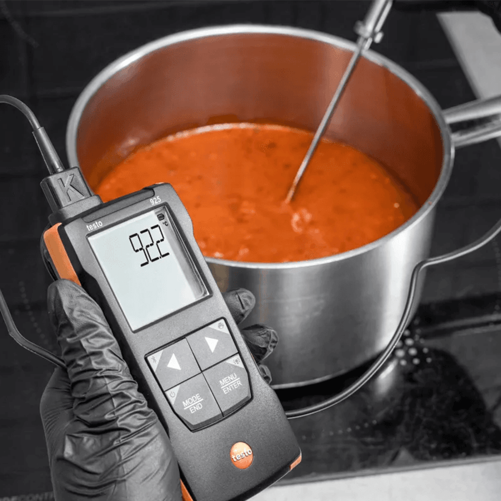 testo 925 - Temperature measuring instrument for TC Type K with App-7